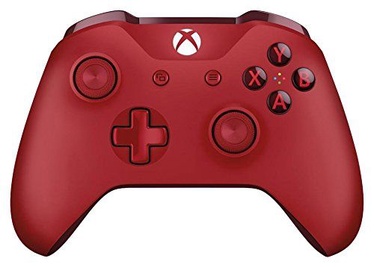 Microsoft Xbox One S Wireless Controller Red For Windows 10