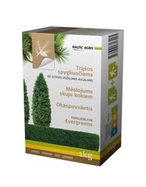 MĒSLOJUMS SKUJU KOKIEM NPK 8-11-23 1KG (Baltic Agro)