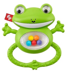 Grabulis Fisher Price Shake & Rattle Frog, zaļa