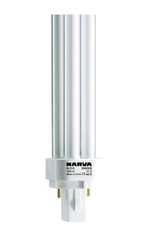 Лампочка Narva Компактная люминесцентная, желтый, G24d-3, 26 Вт, 1800 лм