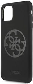 Guess 4G Tone On Tone Back Case For Apple iPhone 11 Pro Max Black