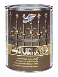 Prieškorozinis gruntas-emalis Rilak Alukid Gold, auksiniai, 0.9 l