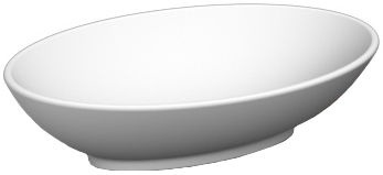 Izlietne Scarabeo Neck 630x450mm Washbasin White