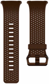 Fitbit Ionic Perforated Horween Leather Band Cognac Small