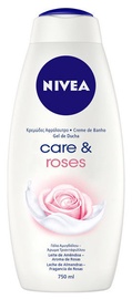 Гель для душа Nivea Care & Roses, 750 мл