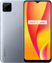 Mobilusis telefonas Realme C15, sidabro, 4GB/64GB