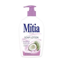 Skystas muilas Mitia Coconut in Palm Milk, su dozatoriumi, 500 ml