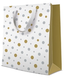 Paw Decor Collection Gift Bag Simple Dots 26.5x13x33.5cm