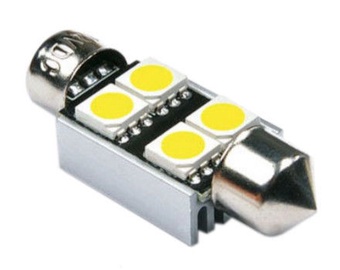 Автомобильная лампочка Bottari LED Canbus C5W 12V 4SMD White 17880