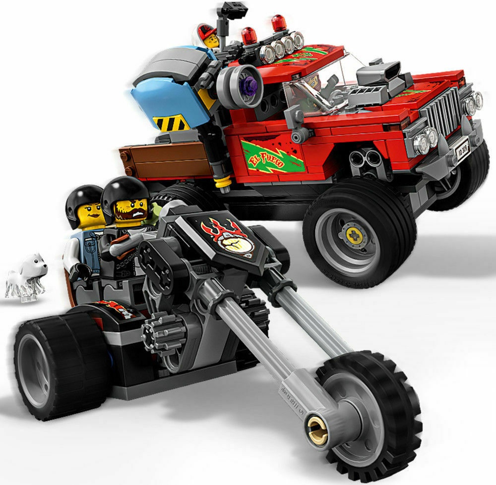 lego hidden side stunt truck