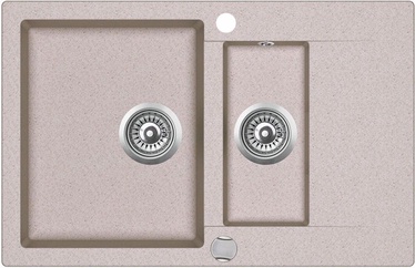 Aquasanita SQC151 Beige 800x495mm