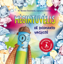 Knyga Mėgintuvėlis ir deimanto vagystė