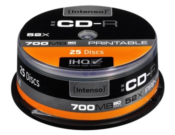 Datu nesējs Intenso, 700 MB, 25gab.