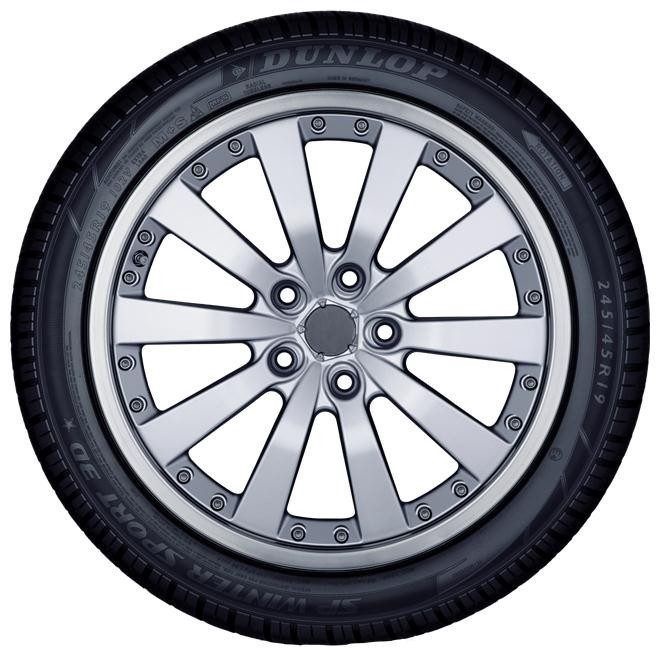 Žieminė automobilio padanga Dunlop SP Winter Sport 3D 245/45/R18, 100-V-240 km/h, XL, D, C, 70 dB