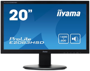 Monitors Iiyama ProLite E2083HSD-B1, 19.5", 5 ms