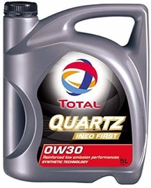 Motoreļļa Total Quartz Ineo First 0W - 30, sintētiskais, vieglajam auto, 5 l