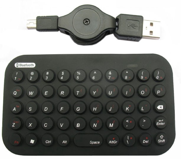 Клавиатура Gembird KB-BTF2-B-US EN, черный