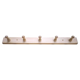 SN Sauna Towel Rack 5 Hooks 500x40x40mm