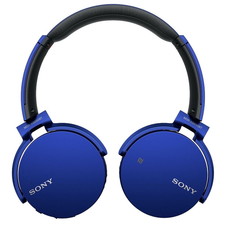 Belaidės ausinės Sony XB650BT Extra Bass, mėlyna