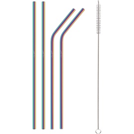 Kõrred Lamart Steel Straws, 21.5 cm, 5 tk