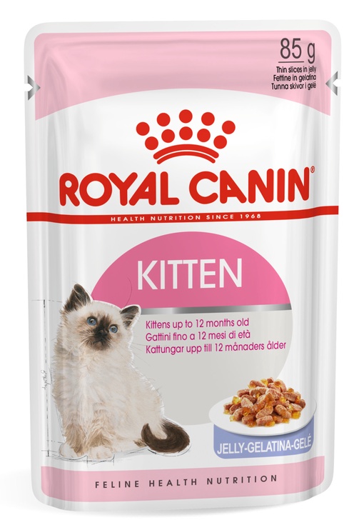 Šlapias kačių maistas Royal Canin Kitten FHN, vištiena, 0.085 kg, 12 vnt.