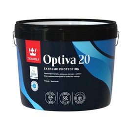 Akrila krāsa Tikkurila Optiva 20, balta, 2.7 l