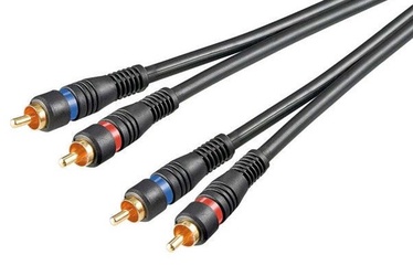 Goobay 2 x RCA Stereo Cable 1.5m