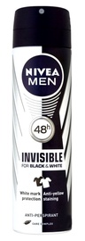 Vīriešu dezodorants Nivea Men Invisible For Black & White Antiperspirant, 200 ml