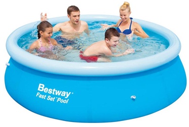 Бассейн Bestway Fast set, синий, 3660x760 мм, 5377 л