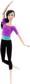 Mattel Barbie Made To Move Doll Purple Top DHL84