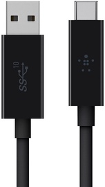 Belkin 3.1 USB-A To USB-C Cable 1m Black