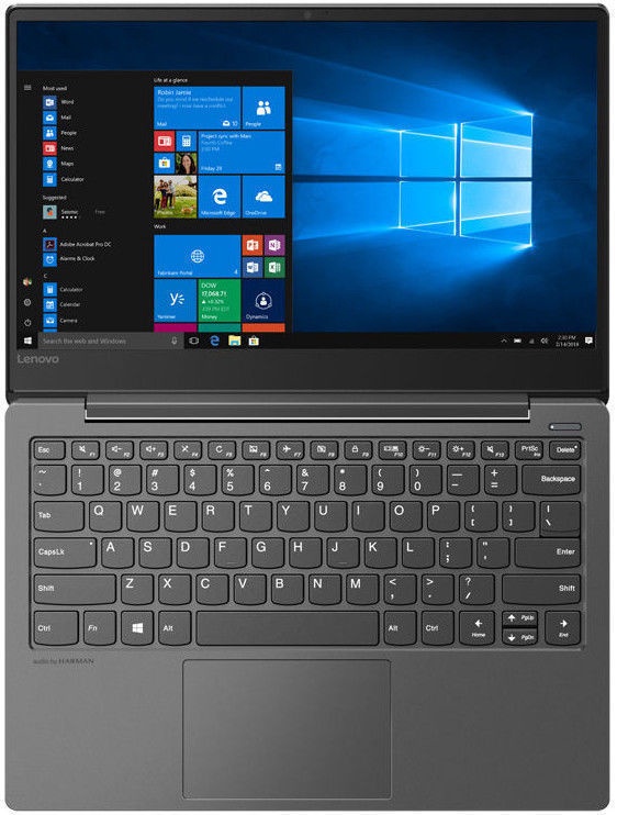 Nešiojamas kompiuteris Lenovo IdeaPad S530-13 Black 81J70082PB, Intel Core i5-8265U, 8 GB, 256 GB, 13.3 ", Intel® UHD Graphics 620, juoda