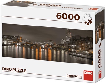 Dėlionė Dino Panoramic London At Night, 6000 dalių