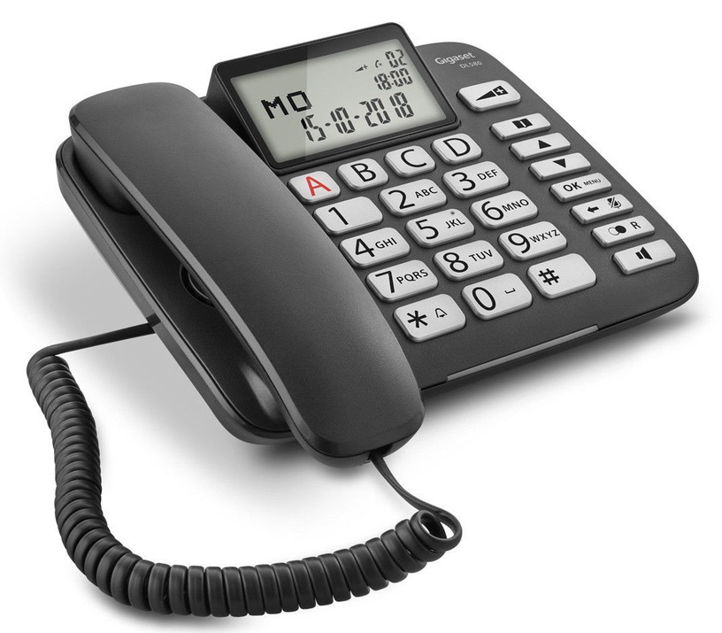 Telefons Gigaset DL580 Black
