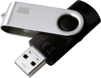 USB atmintinė Goodram Twister, juoda, 32 GB