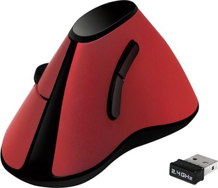 Datorpele Logilink Ergonomic, sarkana