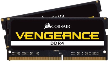 Operatīvā atmiņa (RAM) Corsair Vengeance CMSX8GX4M2A2666C18, DDR4 (SO-DIMM), 8 GB, 2666 MHz