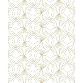 Graham & Brown Vinyl Wallpaper Kabuki 105979 White