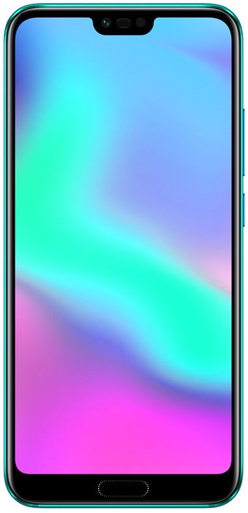 Mobilusis telefonas Huawei Honor 10, žalias/violetinis, 4GB/64GB