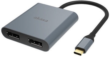 Akasa USB Type-C to Dual DisplayPort MST Adapter