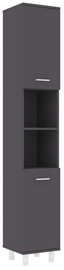 Шкаф для ванной VLX 802626, серый, 30 x 30 см x 179 см