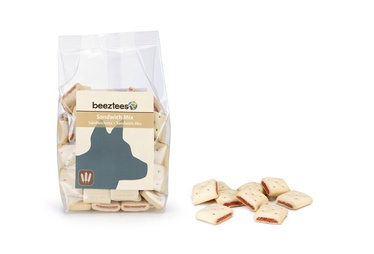 Skanėstai šunims Beeztees Sandwich Mix, su mėsa ir javais, 400 gr
