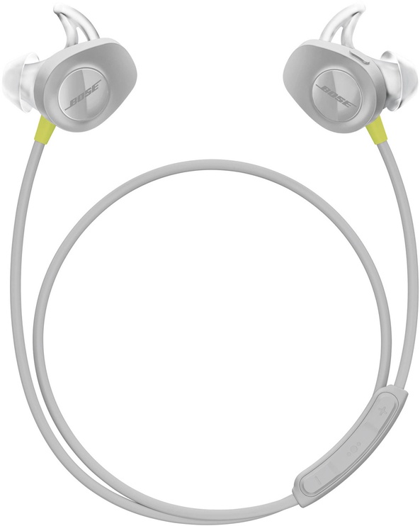 Беспроводные наушники Bose SoundSport in-ear, белый/желтый