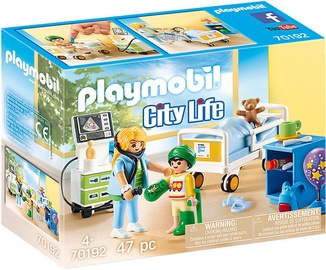 Playmobil City Life Childrens Hospital Room 70192