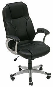 Biroja krēsls AnjiSouth Furniture Boston NF-3094, 6.1 x 68 x 110 - 122 cm, melna