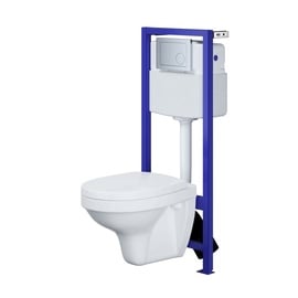 Seinapealse WC-poti komplekt Cersanit S701-022, 120 cm