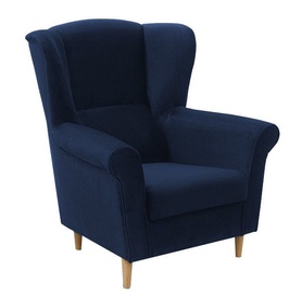 Fotelis Idzczak Meble Loft 1 Dark Blue, 88x80x105 cm