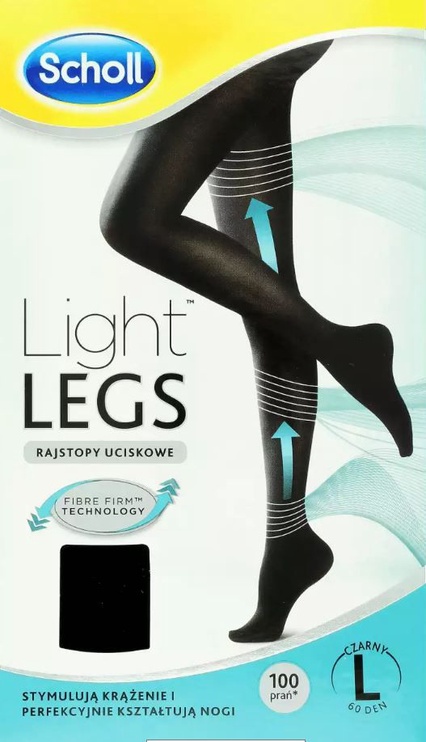 Scholl Light Legs 60 Black XL