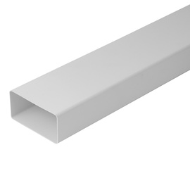 Ventilācijas kanāls Europlast K-0.5, abs plastmasa, 0.5 m x 110 mm