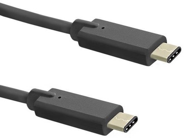 Qoltec Cable USB / USB Black 1m